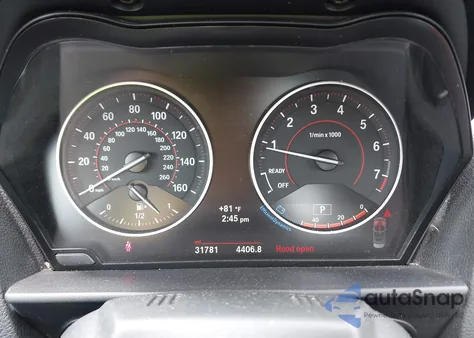 2016 BMW M235I xDrive из США, поврежденный, VIN WBA1M5C56GV769464